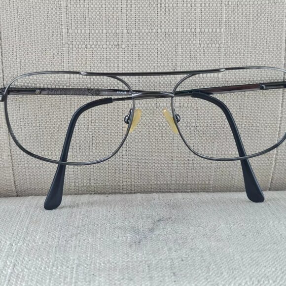 Timberland Men Eyeglasses/Sunglasses Frame Dark Gunmetal Tone Metal Glasses - Picture 3 of 12